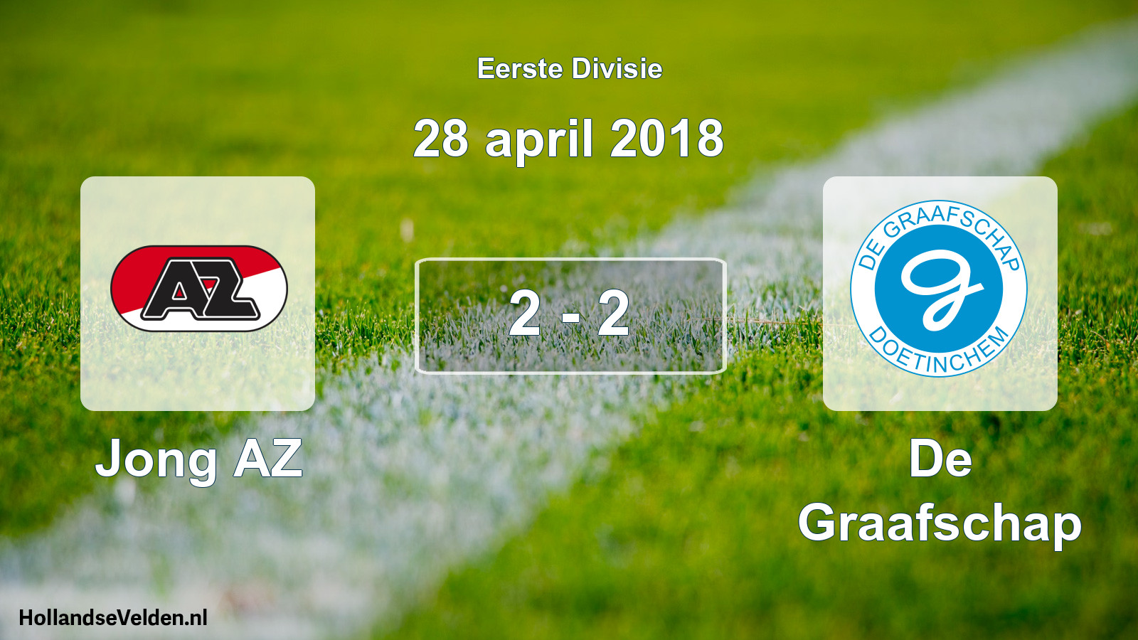 Gespeelde wedstrijd: Jong AZ - De Graafschap 2 - 2 (28 april 2018)