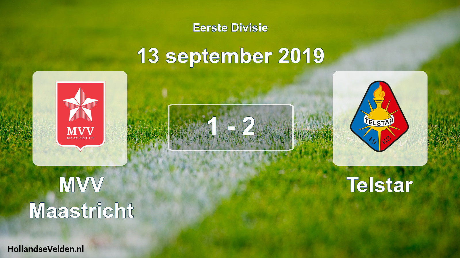 Gespeelde wedstrijd: MVV Maastricht - Telstar 1 - 2 (13 september 2019)
