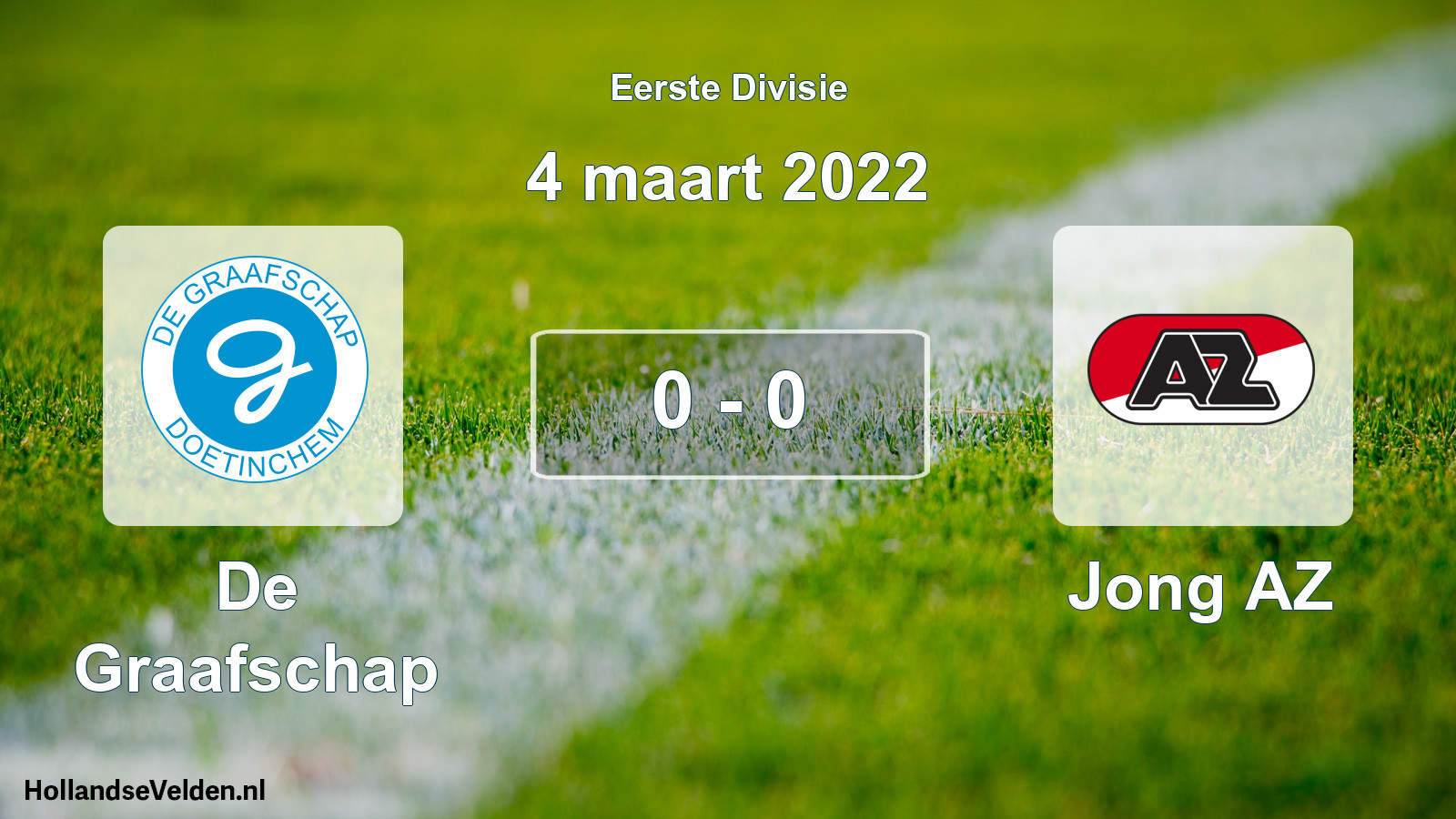 Gespeelde wedstrijd: De Graafschap - Jong AZ 0 - 0 (4 maart 2022)