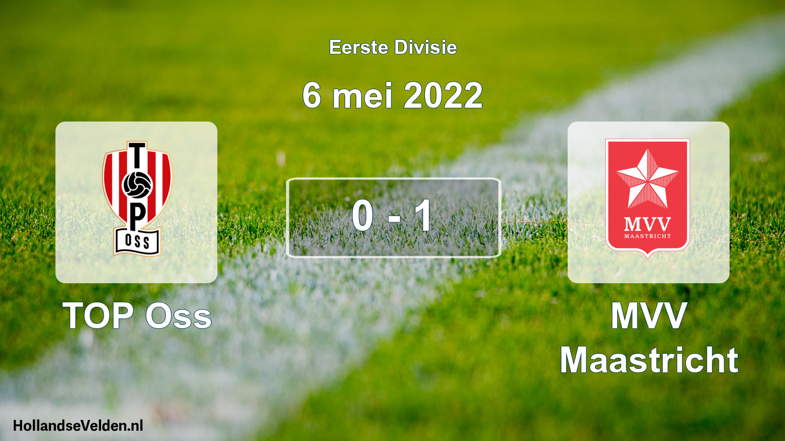 Gespeelde wedstrijd: TOP Oss - MVV Maastricht 0 - 1 (6 mei 2022)
