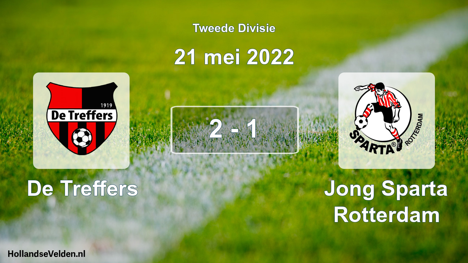 Gespeelde wedstrijd: De Treffers - Jong Sparta Rotterdam 2 - 1 (21 mei 2022)