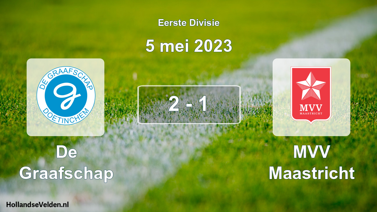 Gespeelde wedstrijd: De Graafschap - MVV Maastricht 2 - 1 (5 mei 2023)