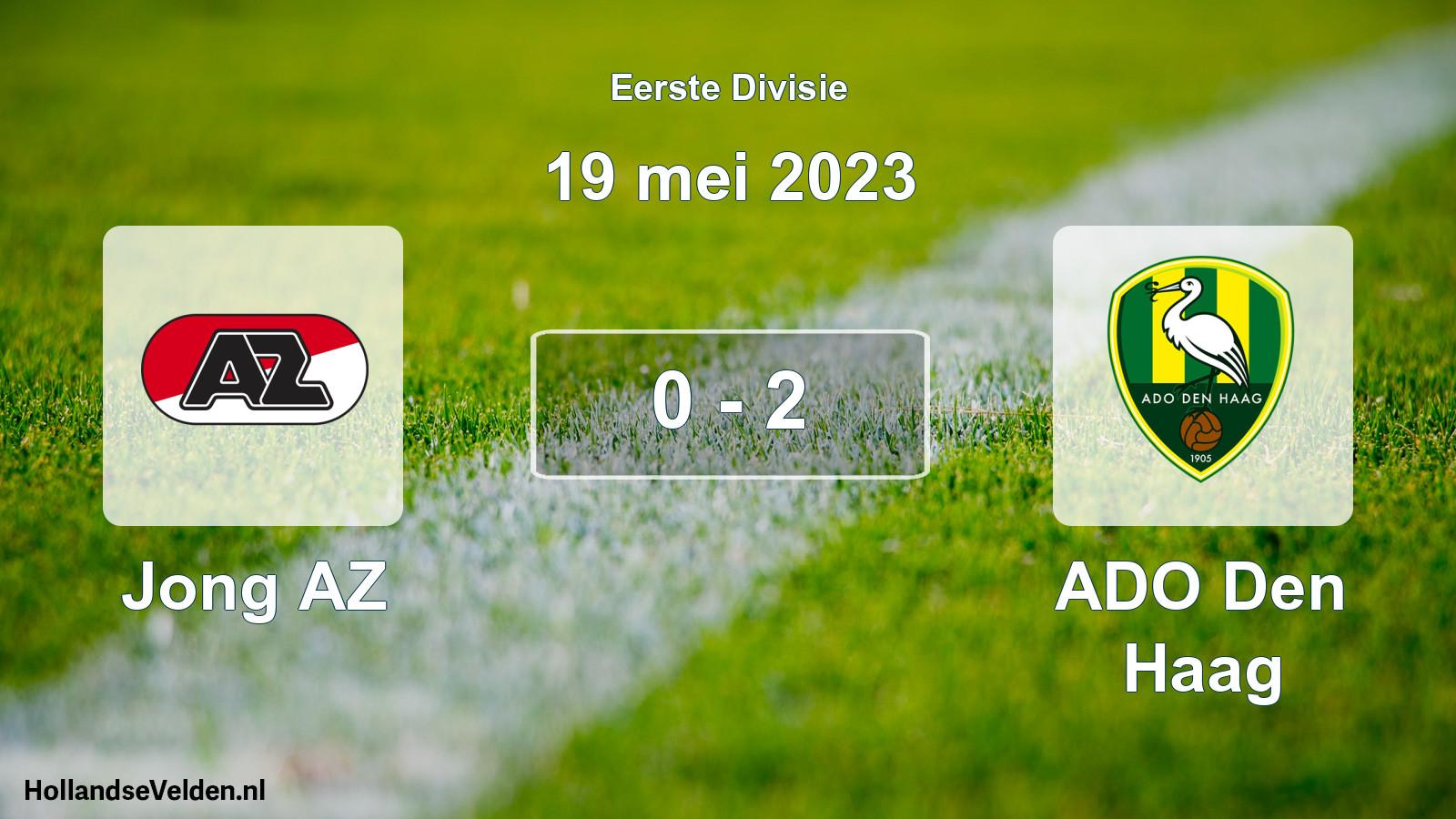 Gespeelde wedstrijd: Jong AZ - ADO Den Haag 0 - 2 (19 mei 2023)